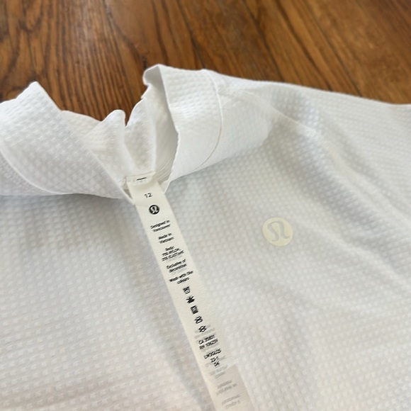 NWT Lululemon grid texture tennis long sleeve shirt 12 - Picture 4 of 8